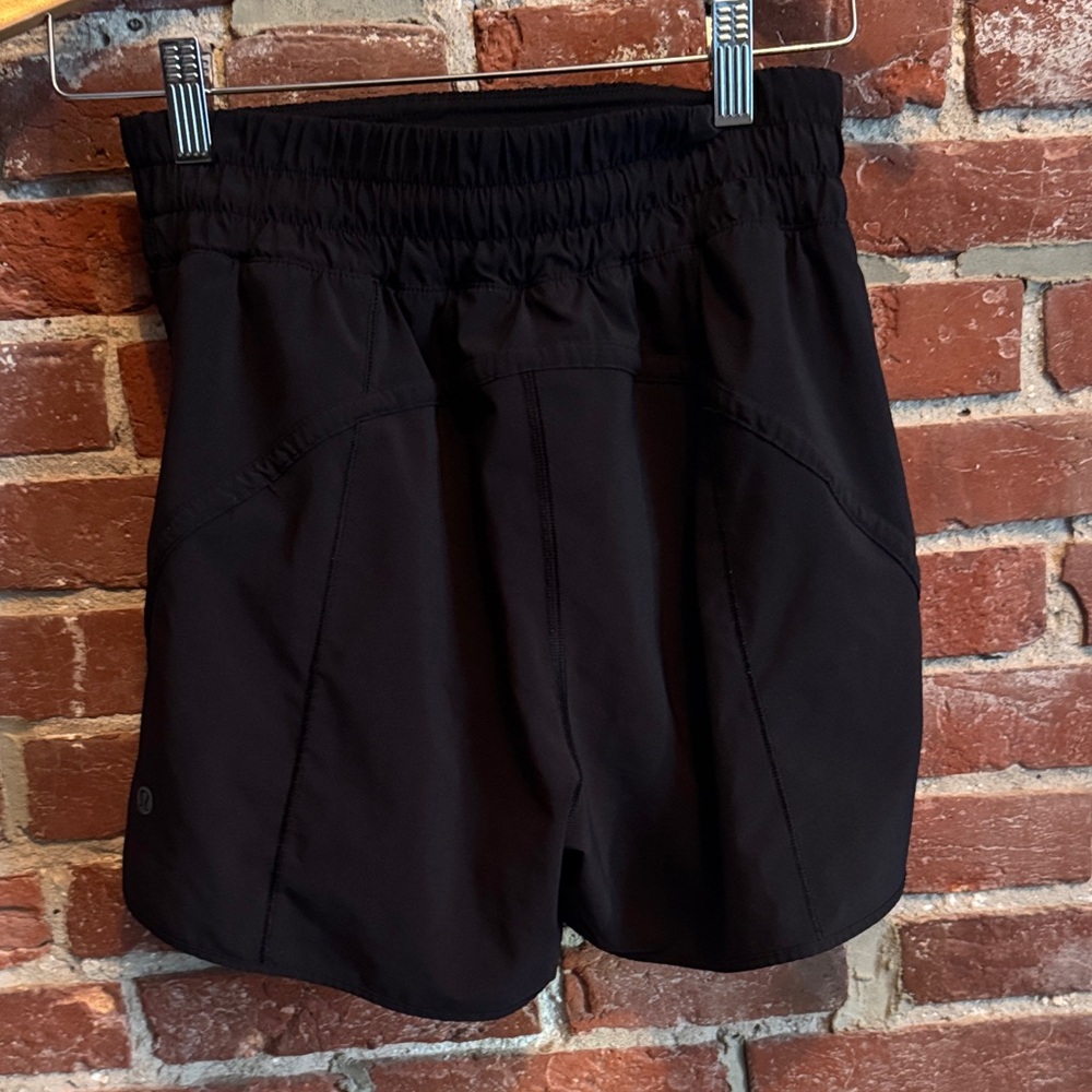 Lululemon Women's Black Athletic Shorts - Brand: Lululemon